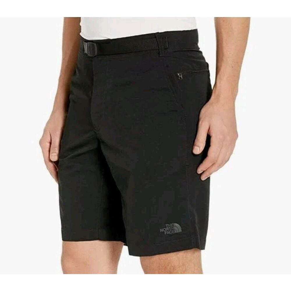 The North Face Paramount Shorts Asphalt Gray Belted Cargo Hiking Mens M